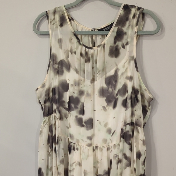 Simply Vera Vera Wang Sundress size XL Watercolor Floral - Picture 3 of 7